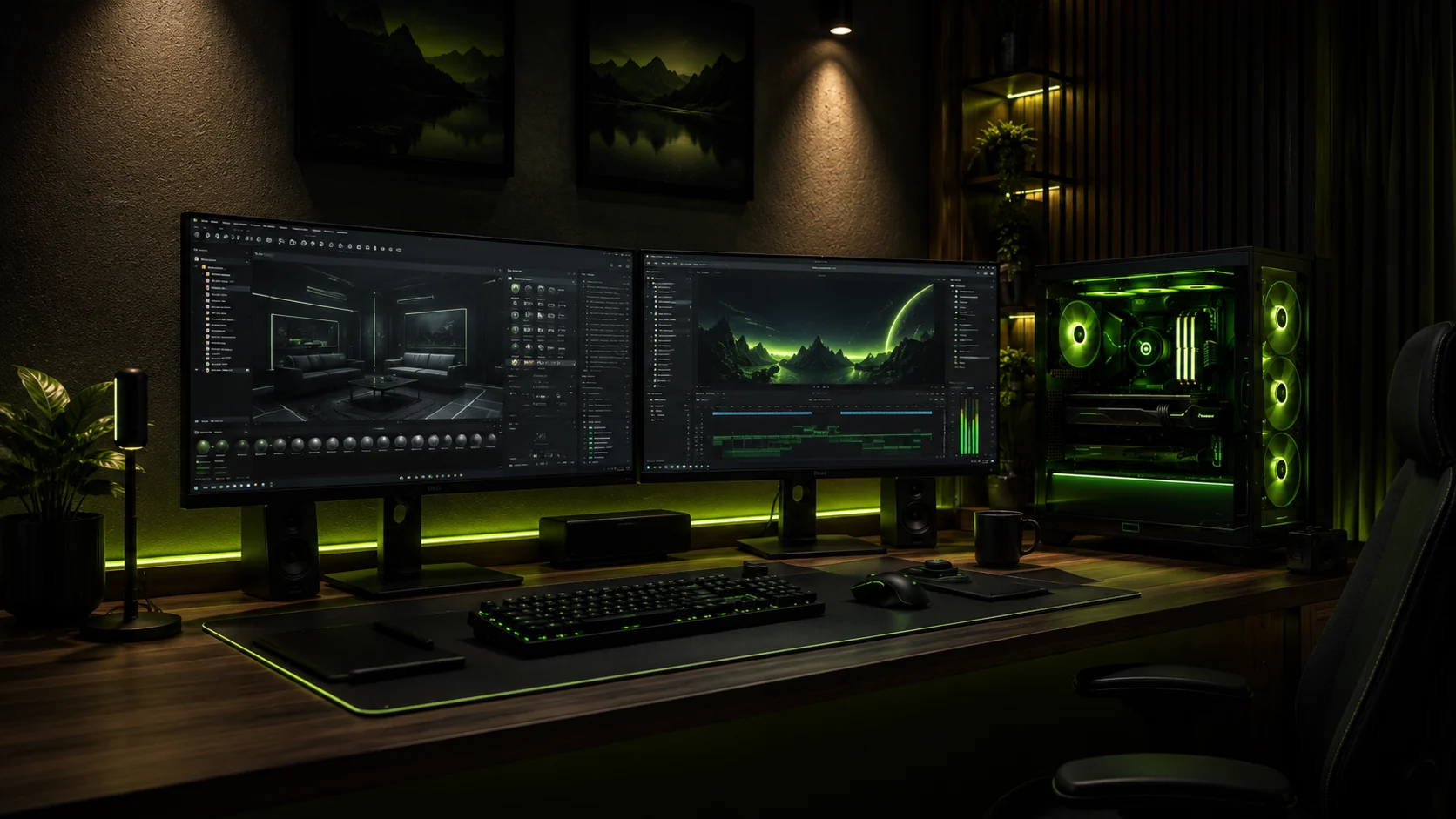 Creator Workstation Desk